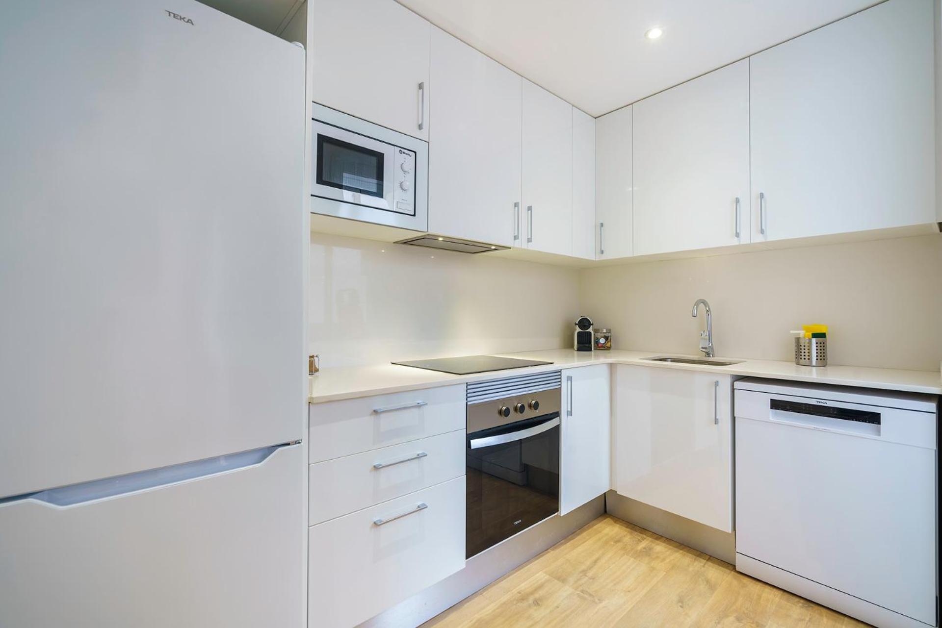 Apartmán The White Flats Les Corts Barcelona Exteriér fotografie