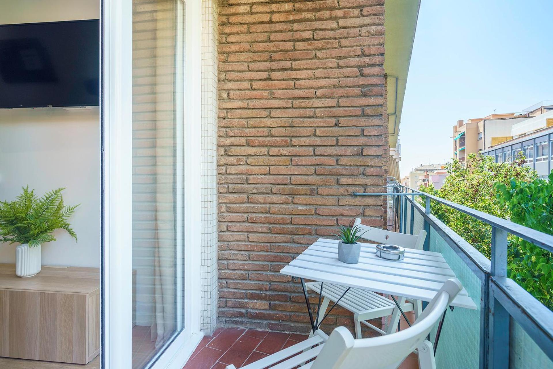 Apartmán The White Flats Les Corts Barcelona Exteriér fotografie